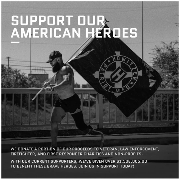 Howitzer Style Men's T-Shirt Tread Circle Military Grunt MFG - Picture 10 of 11